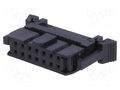 Connector: IDC; plug; female; PIN: 14; IDC; for ribbon cable; 2.54mm NINIGI AWP-14ZZ