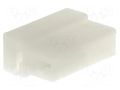 Terminals cover; female; ways: 2; natural; FASTIN-FASTON TE Connectivity 180907