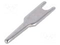 Tip: solder lug; 1.6mm; 0.4mm; soldering,THT; tinned; bronze VOGT 1001.28
