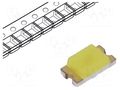 LED; white cold; SMD; 0603; 45÷180mcd; 7000K; 130°; 5mA; 2.7÷3.15VDC VISHAY VLMW1300-GS08