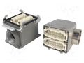 Connector: HDC; male + female; GWconnect; PIN: 32; 16A; 500V; angled MOLEX MX-93603-0109