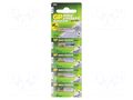 Battery: alkaline; 27A,8LR50,A27,MN27; 12V; non-rechargeable GP BAT-27A-B5