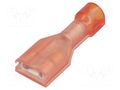 Terminal: flat; 4.8mm; 0.8mm; female; 0.3÷0.9mm2; crimped; tinned TE Connectivity 2-520411-2