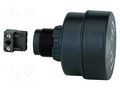 Signaller: sound; 22mm; -20÷50°C; Ø22.5mm; IP65; 24VAC; 24VDC WERMA WER-10901075