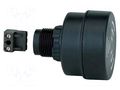 Signaller: sound; 22mm; Ø22.5mm; IP65; 24VAC; 24VDC; -20÷50°C WERMA WER-10901075