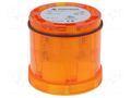 Module: light signaller; orange; LED; 230VAC; IP65; Ø70x65mm WERMA WER-64431068