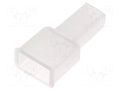 Terminals cover; male; for push-on 6.3mm connectors; ways: 1 IMP 107410W