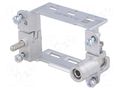 Frame for modules; size 10B; Han-Modular®; Modules: 3; 57x27mm HARTING 09140100313