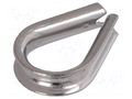 Thimble for rope; FC/FD/FL/FP PIZZATO ELETTRICA VFC870