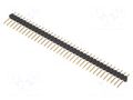 Connector: pin strips; pin header; male; PIN: 36; THT; SL 11; 2.54mm FISCHER ELEKTRONIK SL11.124.36G