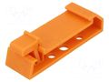 Fixing element; orange; TS35 WEIDMÜLLER MOFU35/LO/1