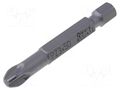 Screwdriver bit; Pozidriv®; PZ3; Overall len: 50mm; TORSION WERA WERA.855/4TZ/3