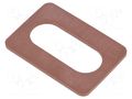 Flat gasket; IP65; NBR caoutchouc; GM/GMN HIRSCHMANN GSA20-3