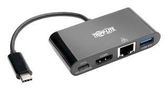 USB-C MULTIPORT ADAPTER W/HDMI, USB, PD U444-06N-HGUB-C