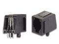 RJ10 4P4C PCB MOUNT, SIDE ENTRY 4P4CPCB 5410329311766; 5410329590642; 5410329590659
