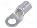 Tip: ring; M6; 16mm2; crimped; for cable; non-insulated; tinned ERGOM ST-087/8
