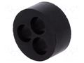 Insert for gland; 7mm; M25; IP54; NBR caoutchouc; Holes no: 3 LAPP SKINTOP-DIX-M25370