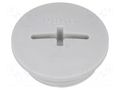 Stopper; M25; 1.5; IP54; polyamide; light grey; SKINDICHT®; 8mm LAPP BLK-GL-M25-R7035