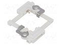 Connector: LED holder; push-in; Features: one-piece TE Connectivity 6-2154874-2