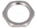 Nut; Thread: M16; Pitch: 1.5; M12 socket CONEC 43-01155