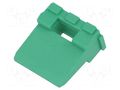 Secondary lock; male; PIN: 6; green; DT DEUTSCH W6P