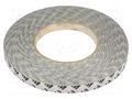 Tape: fixing; W: 12mm; L: 50m; acrylic; -40÷85°C 3M 3M-9086-12-50