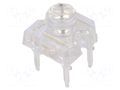 LED Super Flux; orange; 7.62x7.62mm; 750÷1120mcd; 120°; 30mA OPTOSUPPLY OSO5PAZJC1D