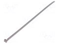 Cable tie; L: 337mm; W: 8mm; grey; polyamide; 785N; Ømax: 86mm HELLERMANNTYTON KR8/33-PA46-GY-L1