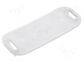 Label; polyamide; natural; leaded; cable ties 4.8 mm width ESSENTRA WIT-MK-1