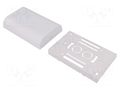 Enclosure: wall mounting; X: 80mm; Y: 120mm; Z: 35mm; ABS; white ITALTRONIC IT-61.6040003