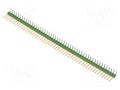 Connector: pin strips; pin header; male; PIN: 50; THT; angled 90° TE Connectivity 5-826631-0