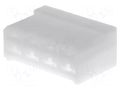 Terminals cover; female; ways: 8; natural; FASTIN-FASTON TE Connectivity 163007