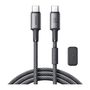 Cable USB-C - USB-C Joyroom S-A50, 60W, 1.2m szary, Joyroom S-A50 C C