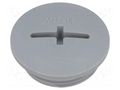 Stopper; M25; 1.5; IP54; polyamide; dark grey; SKINDICHT®; 8mm LAPP BLK-GL-M25-R7001