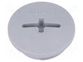 Stopper; M20; 1.5; IP54; polyamide; dark grey; SKINDICHT®; 6mm LAPP BLK-GL-M20-R7001