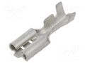 Terminal: flat; 4.8mm; 0.5mm; female; 0.3÷0.8mm2; crimped; straight NINIGI ST-003/03-08T/C