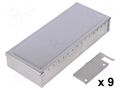 Enclosure: shielding; X: 68mm; Y: 161mm; Z: 28mm; steel TEKO 394.16