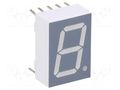 Display: LED; 7-segment; 13mm; 0.51"; No.char: 1; orange-red VISHAY TDSL5160