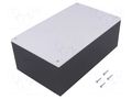 Enclosure: multipurpose; X: 130mm; Y: 215mm; Z: 83mm; CP; ABS; black TEKO CP/4.23