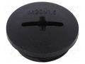 Stopper; M20; 1.5; IP68; polyamide; black; SKINDICHT®; with seal LAPP BLK-GL-M20+O-R9005