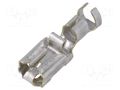 Terminal: flat; 6.3mm; 0.8mm; female; 4÷6mm2; crimped; for cable TE Connectivity 737015-3