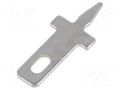 Terminal: flat; 2.8mm; 0.5mm; male; THT; Overall len: 12.5mm OSTERRATH 60-1094-11/0030