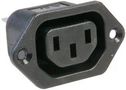 CONNECTOR, POWER ENTRY, RECEPTACLE, 15A 6ESRF-3.
