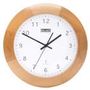 Radio-Controlled Wall Clock 32 cm Analogue Brown / White 506452 8712511131761