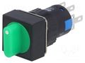 Switch: rotary; Pos: 3; 3A/220VAC; 2A/24VDC; -20÷55°C; 50mΩ; Ø16mm ONPOW V16-11XAF-3-24G