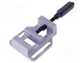 Machine vice; Jaws width: 68mm; Jaws opening max: 65mm; aluminium WOLFCRAFT WF3412099