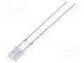 LED; yellow/blue; rectangular; 2x3x4mm; bipolar,bicolour; 100° OPTOSUPPLY OSYBP27BA1B