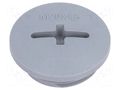 Stopper; M20; 1.5; IP68; polyamide; dark grey; SKINDICHT®; 6mm LAPP BLK-GL-M20+O-R7001