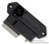 POWER ENTRY MODULE, PLUG, 5A 5EFM1