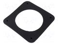 Washer; rubber; Shore hardness: 68±5; No.of mount.holes: 4 ELESA+GANTER GN148.2-168-B